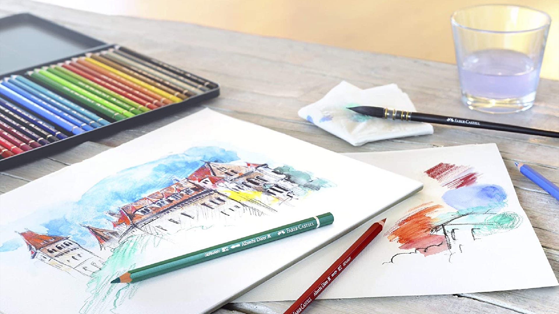 Les meilleurs crayons aquarelle pour le dessin et la peinture