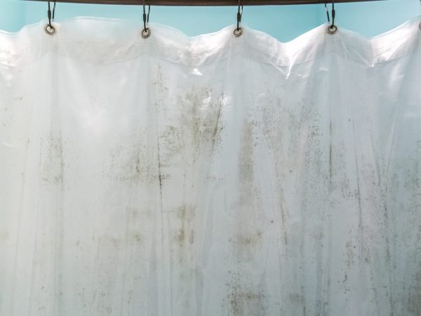 Comment sauver un rideau de douche moisi