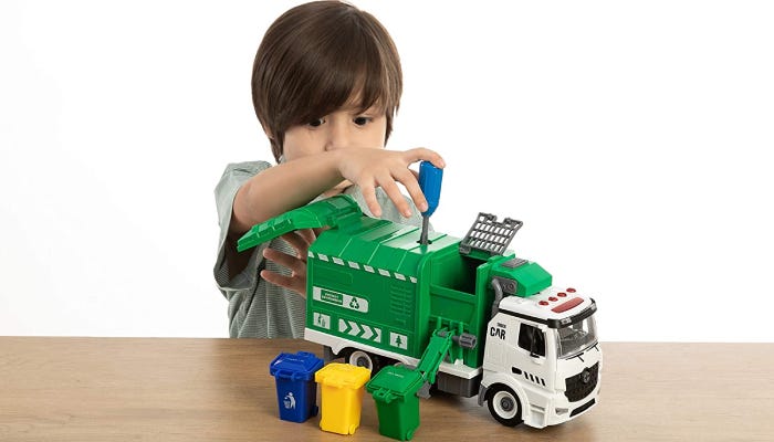 Les jouets de camion à ordures les plus cool que vous puissiez acheter