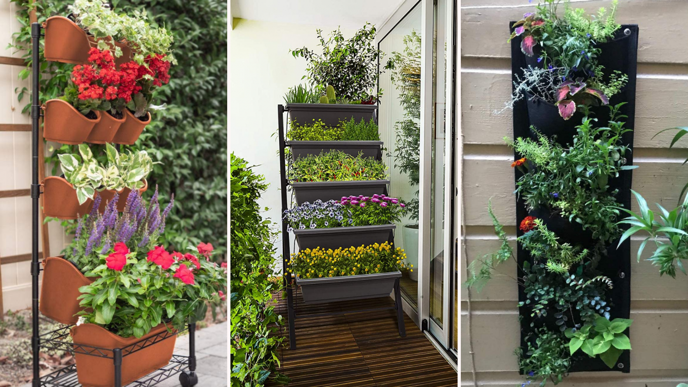 Les meilleures jardinières verticales pour le jardinage dans les petits espaces