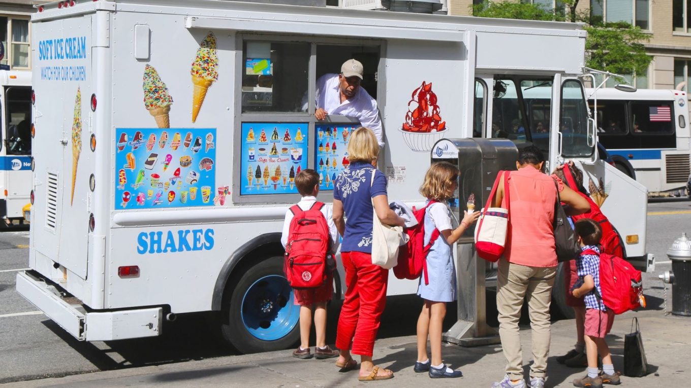 Quelle est la friandise préférée des camions de crème glacée de votre état ?