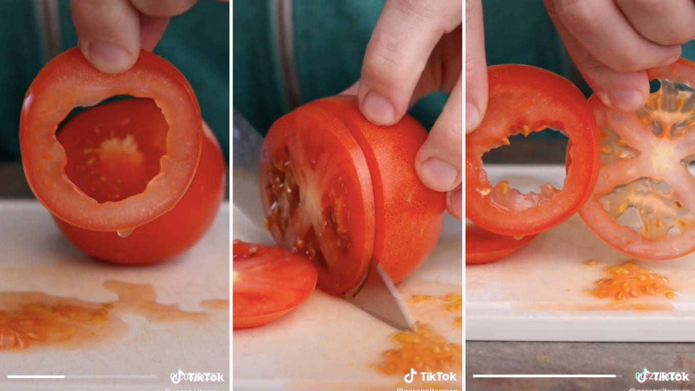 Vous avez peut-être mal coupé vos tomates
