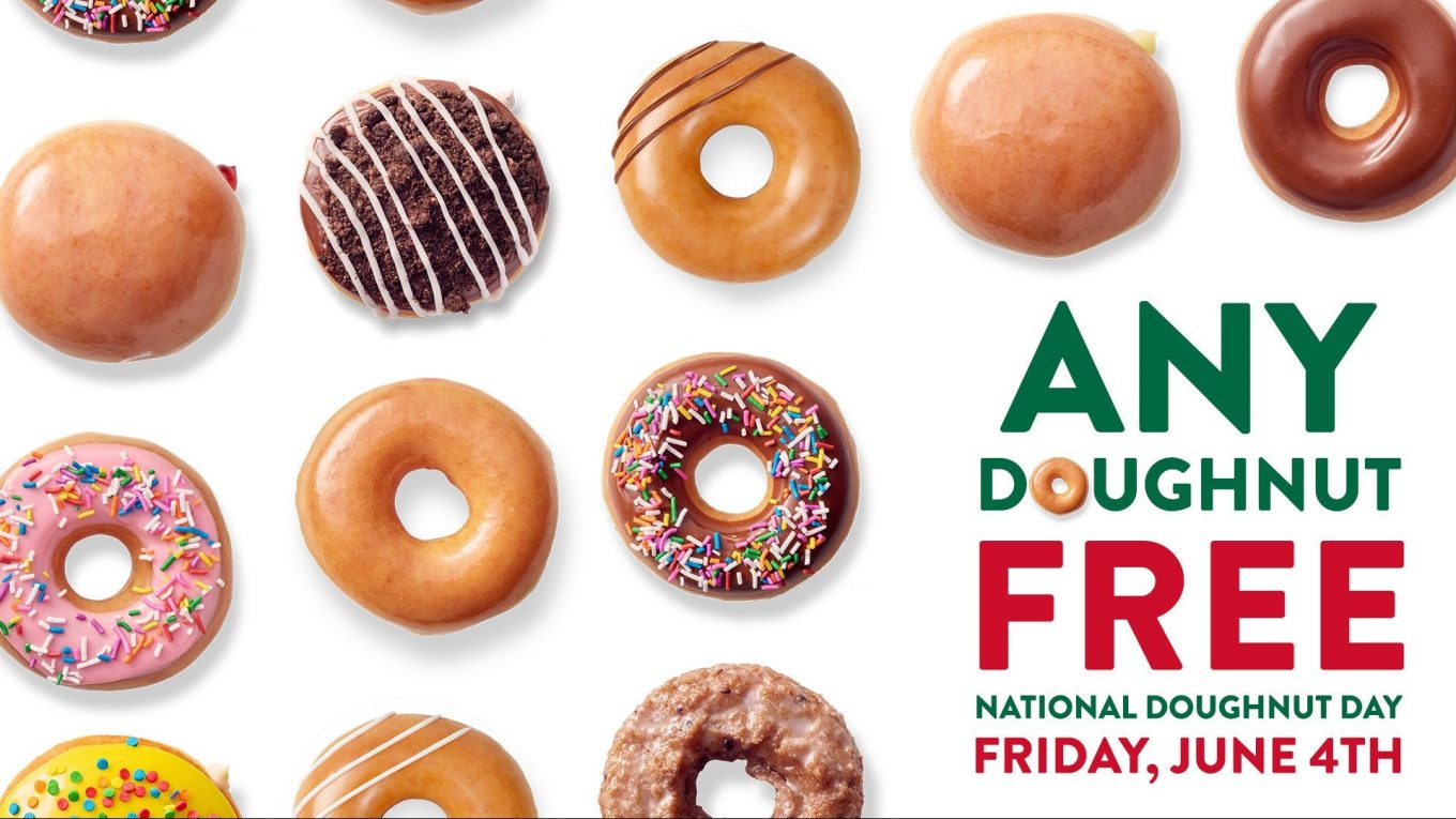 Vous pouvez obtenir DEUX beignets gratuits chez Krispy Kreme cette semaine